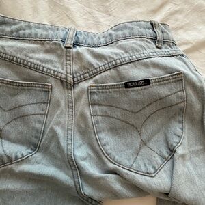 ROLLA'S Light Blue organic cotton Button-Fly Jeans